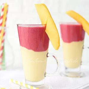 Mango- Himbeer- Shake