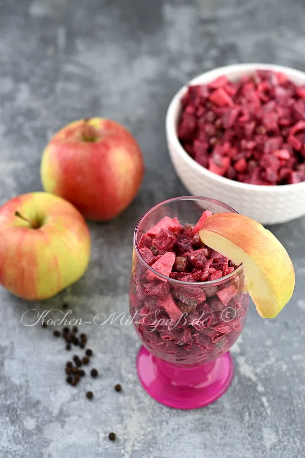 Rote Bete- Apfel-  Salat