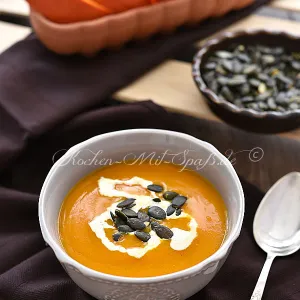 Kürbiscremesuppe