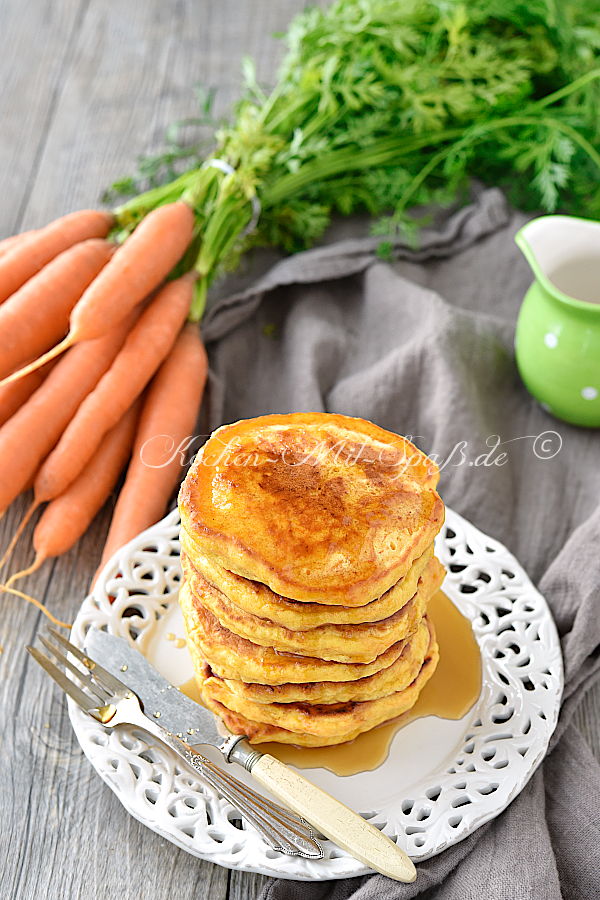 Karotten-Pancakes