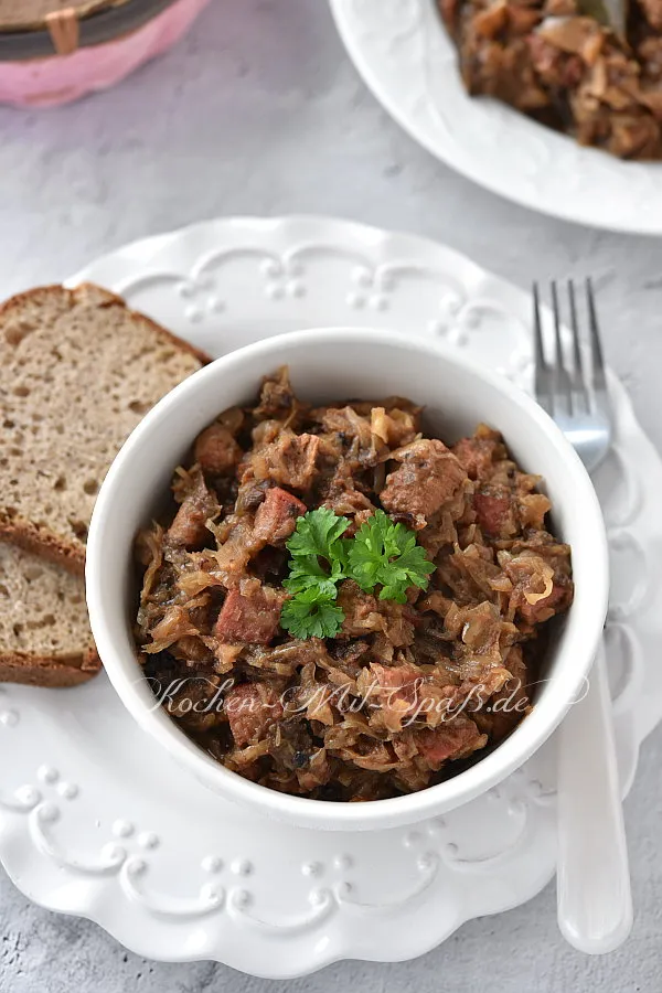 Bigos (polnischer Krauteintopf)