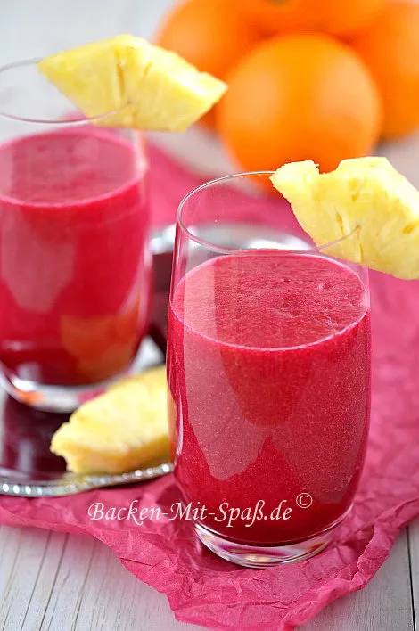 Rote Bete- Ananas Smoothie