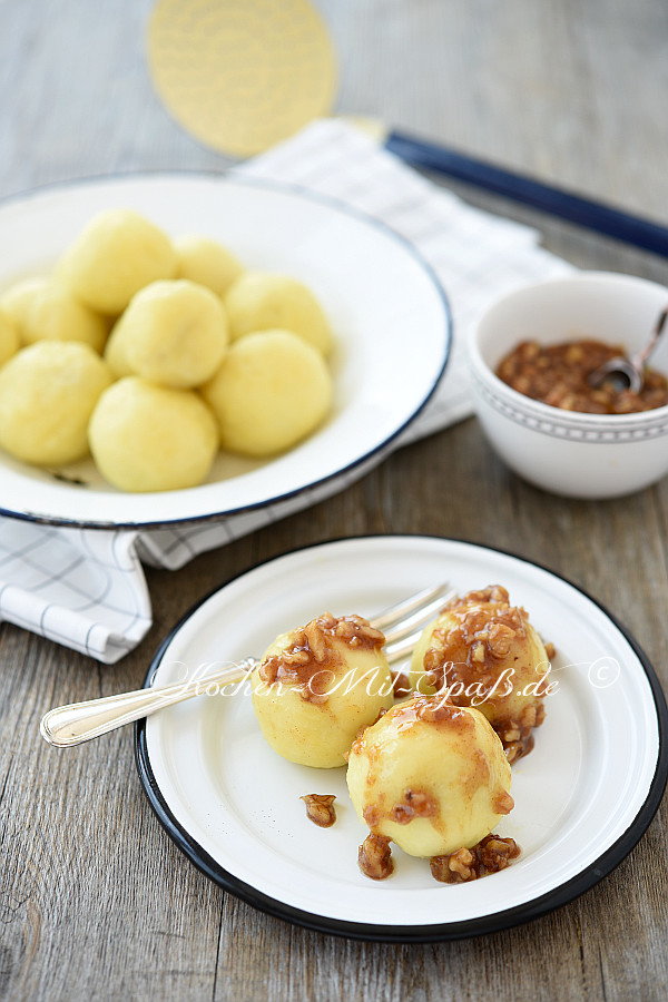 Glutenfreie Erdbeerknödel Glutenfreie Erdbeerknödel