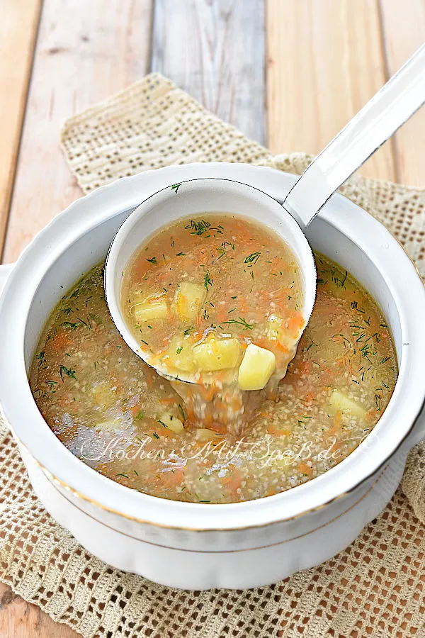 Krupnik- polnische Graupensuppe