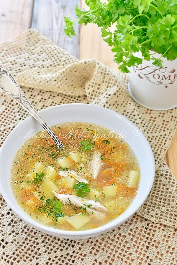 Krupnik- polnische Graupensuppe