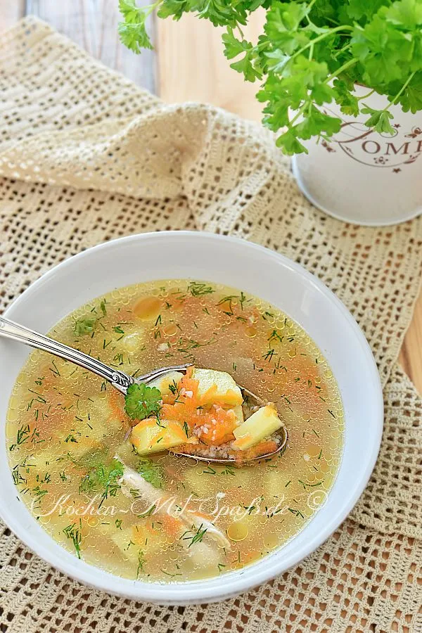 Krupnik- polnische Graupensuppe