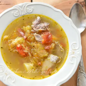 Sauerkrautsuppe (Kapuśniak)