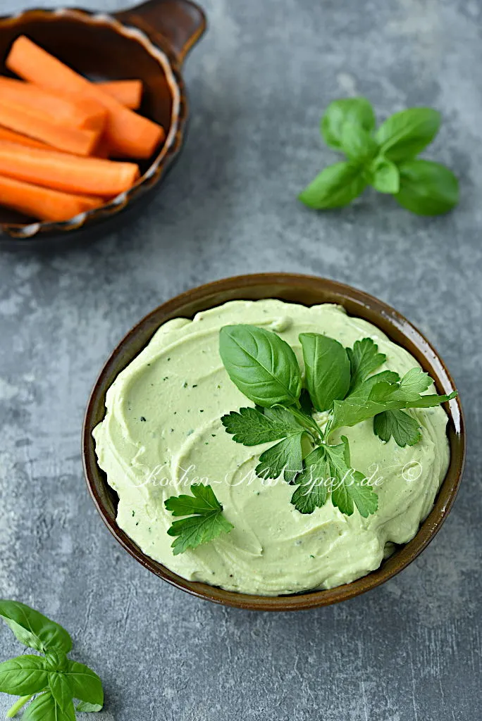 Avocado-Frischkäse-Dip