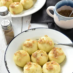 Schlesische Kartoffelklöße mit Fleischfüllung