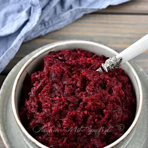 Rote Bete mit Meerrettich