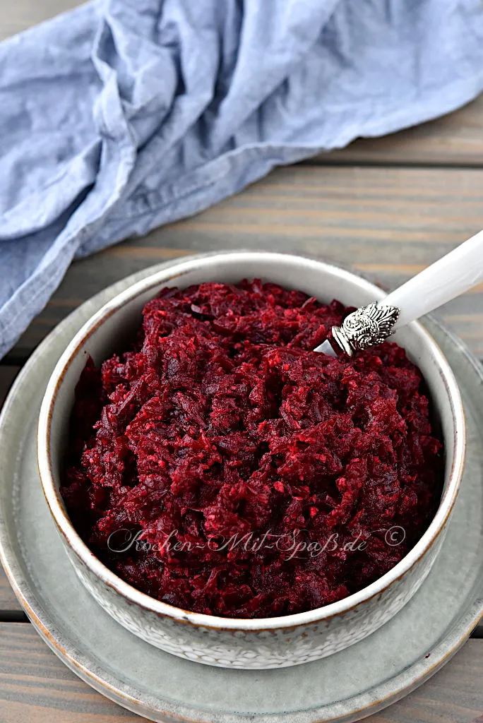 Rote Bete mit Meerrettich