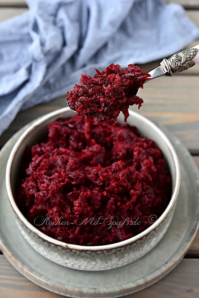 Rote Bete mit Meerrettich