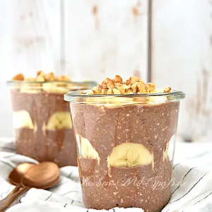 Schoko-Bananen-Overnight-Oats