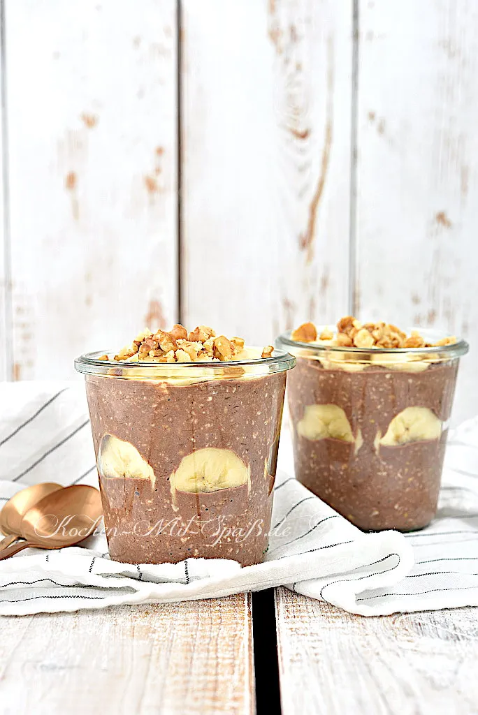 Schoko-Bananen-Overnight-Oats