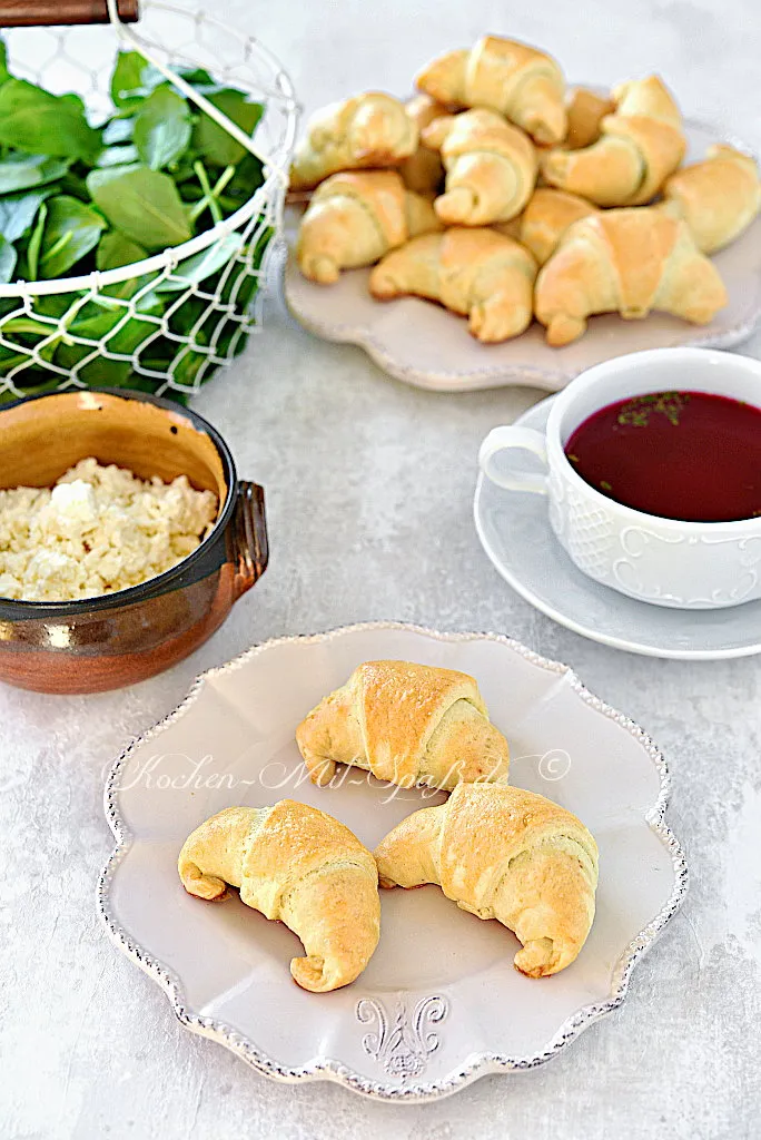 Spinat-Feta-Hörnchen Spinat-Feta-Hörnchen