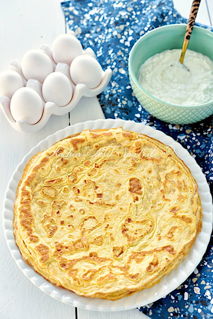 Keto-Pfannkuchen ohne Mehl Keto-Pfannkuchen ohne Mehl