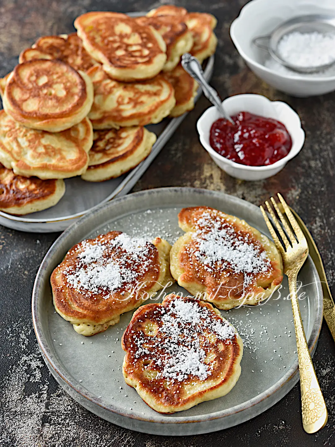Fluffige Kefir-Küchlein Fluffige Kefir-Küchlein