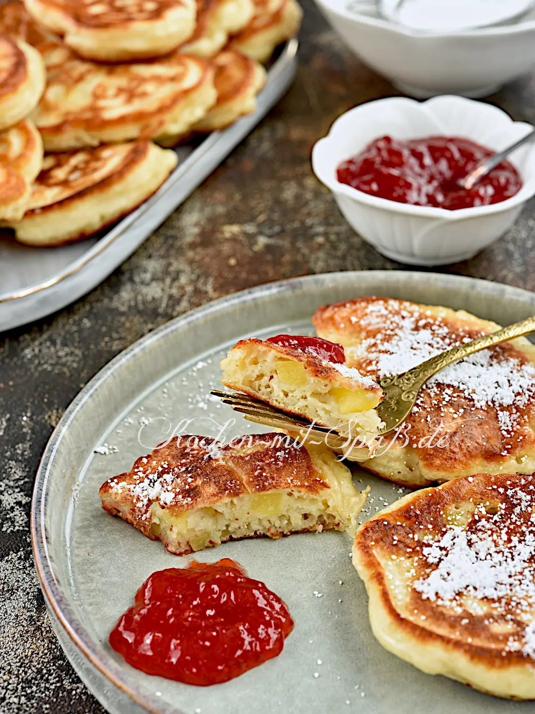 Fluffige Kefir-Küchlein Fluffige Kefir-Küchlein