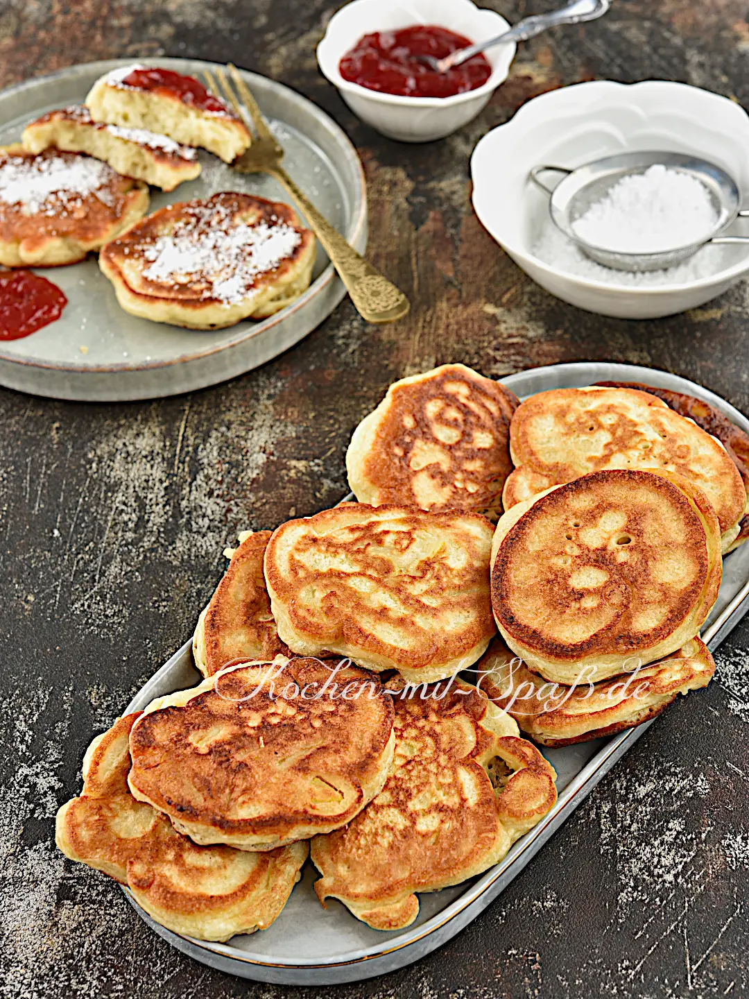 Fluffige Kefir-Küchlein Fluffige Kefir-Küchlein