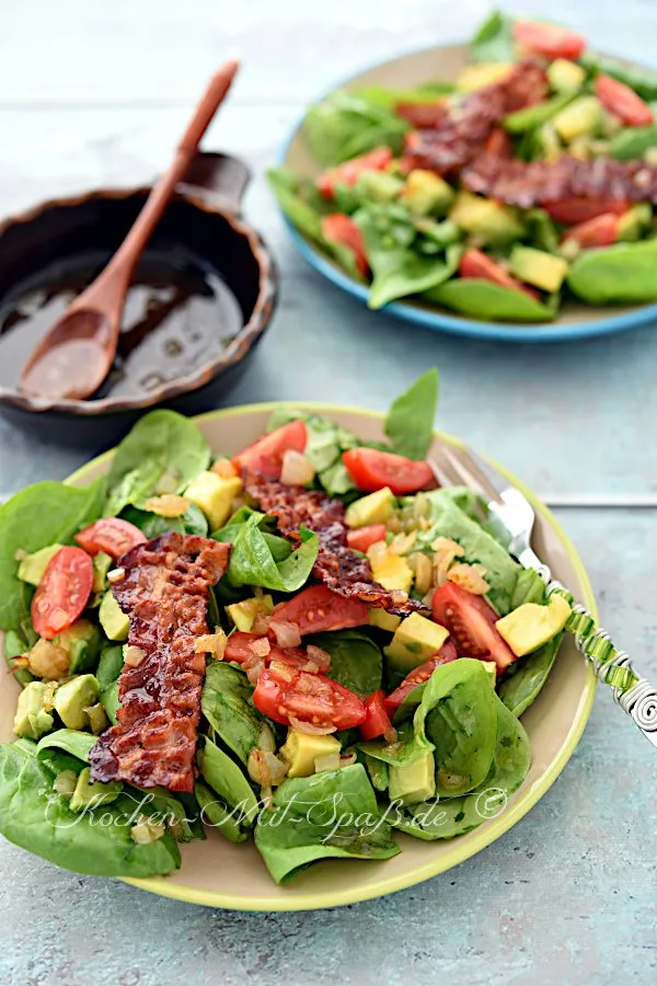 Avocado-Spinat-Salat