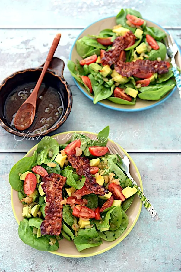 Avocado-Spinat-Salat