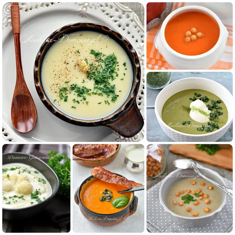 Rezepte für cremige Suppen
